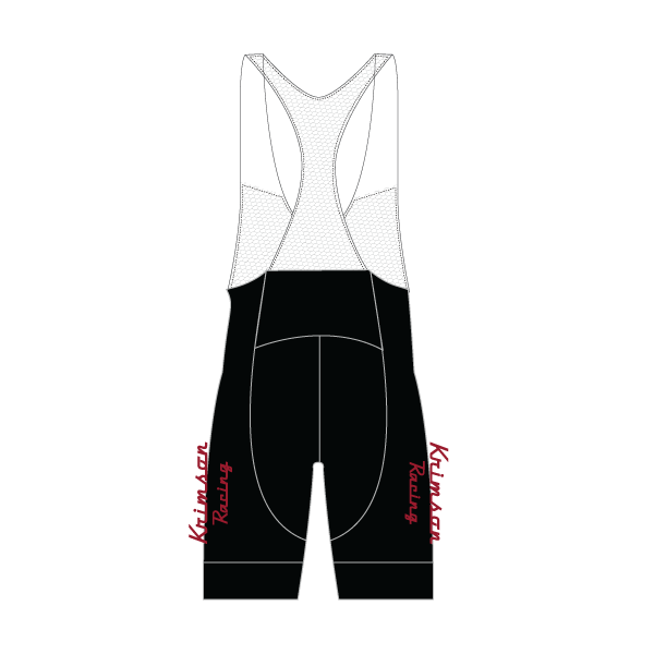 Custom Pro Bib - Krimson Racing Black