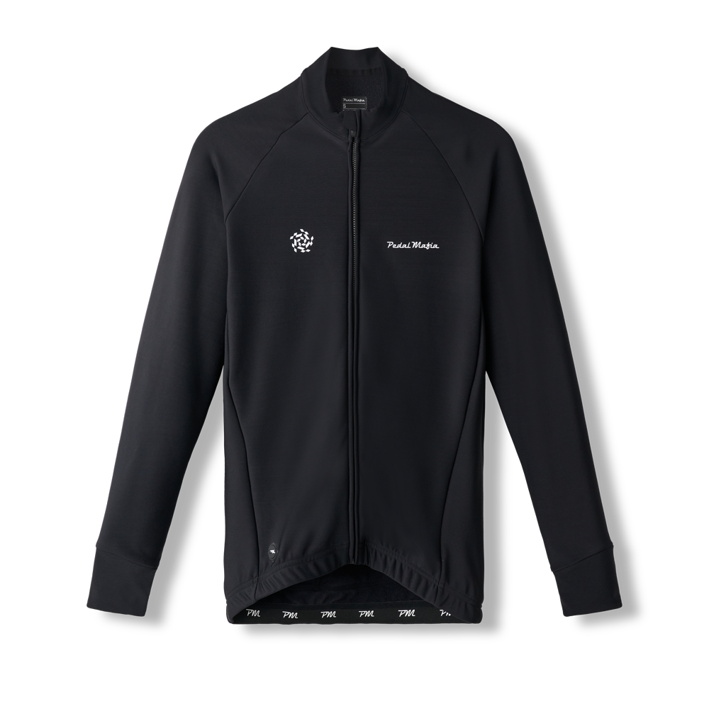 Men's Core Thermal Jacket - Black | Pedal Mafia