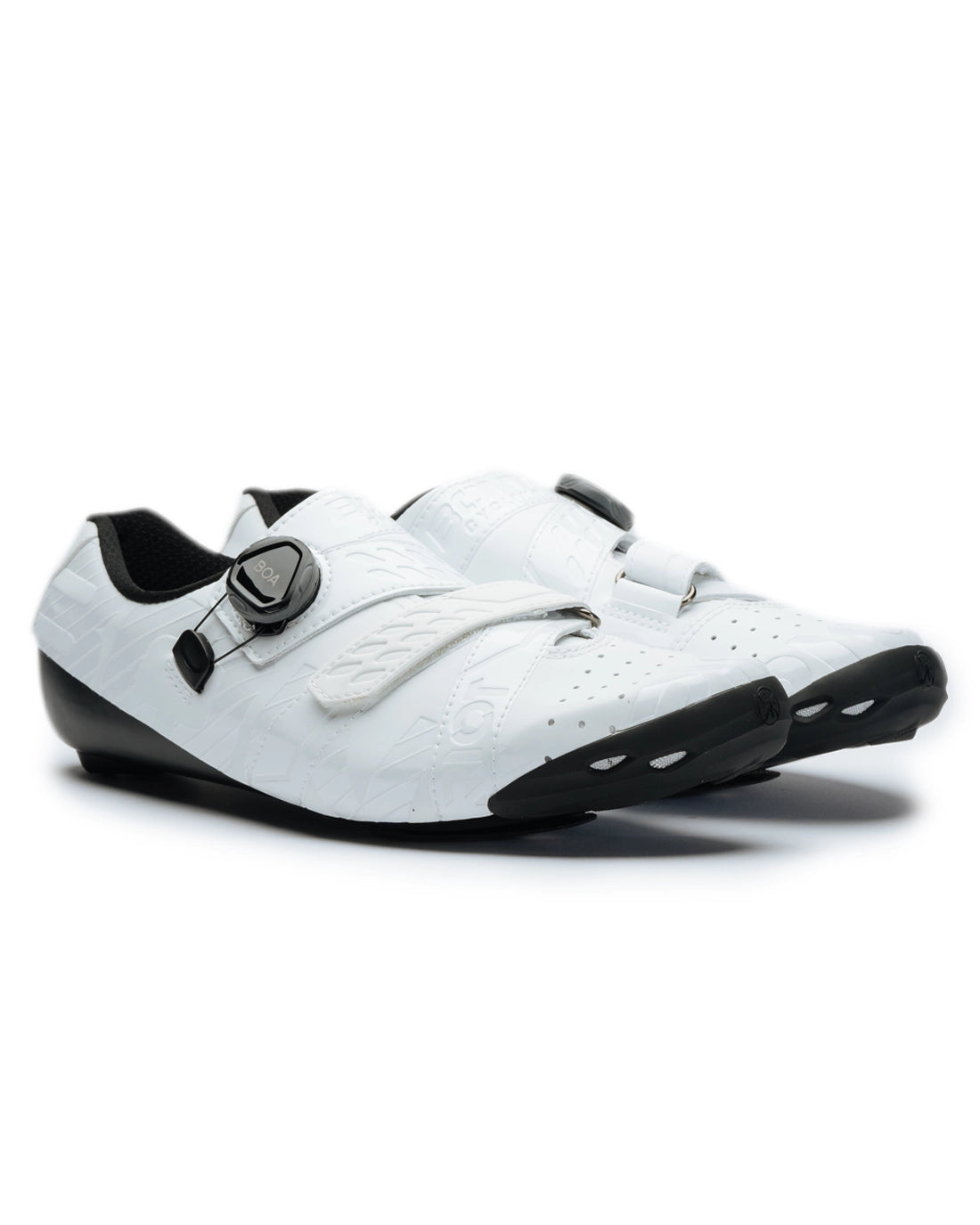 Bont Cycling Shoe - Riot Road+ White/shiny White | Pedal Mafia