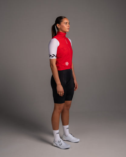 Women's Core Vest - Cherry