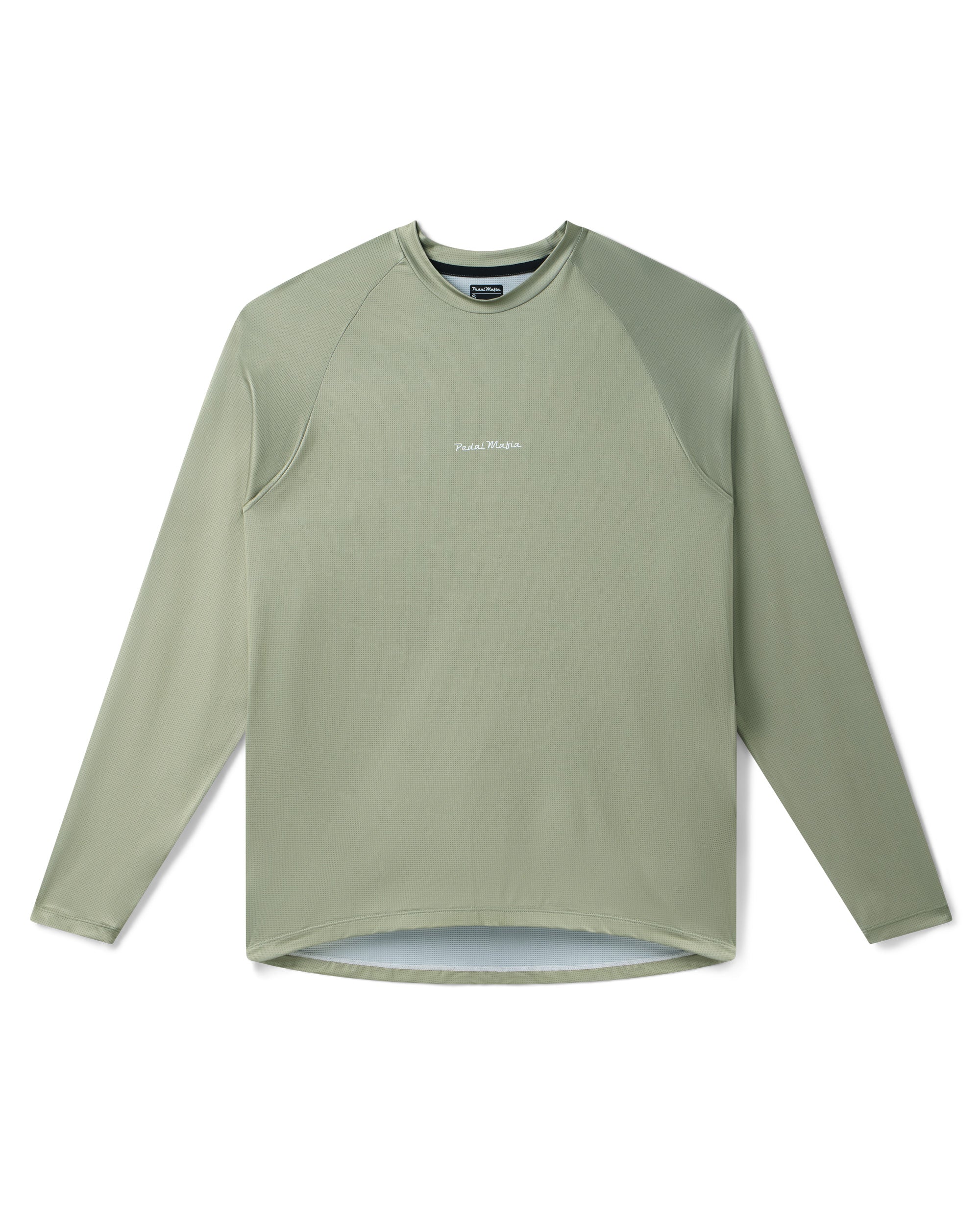 Core Cargo Long Sleeve Tech T-Shirt - Iron | Pedal Mafia