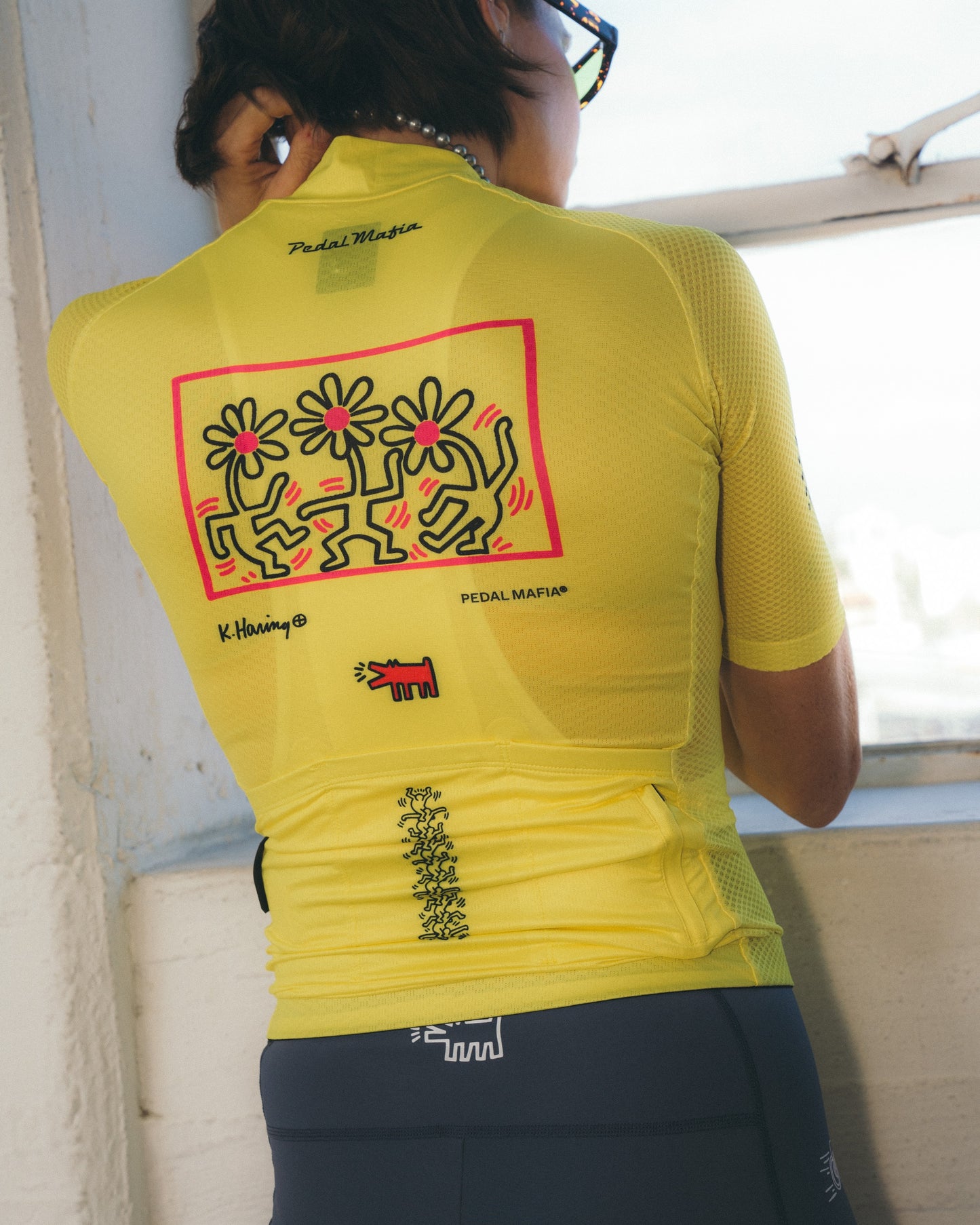 Women's Core Jersey - Keith Haring x PM Yellow
