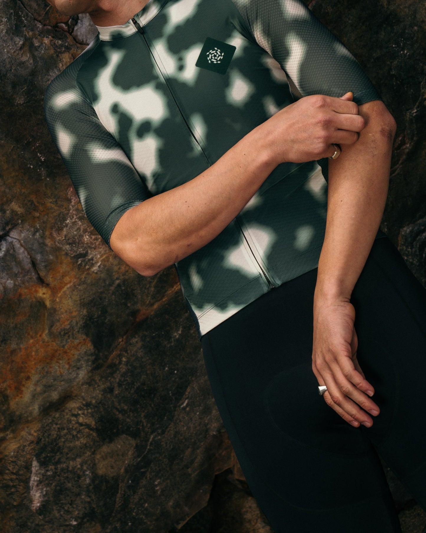 Men's Core Jersey - Marble Olive