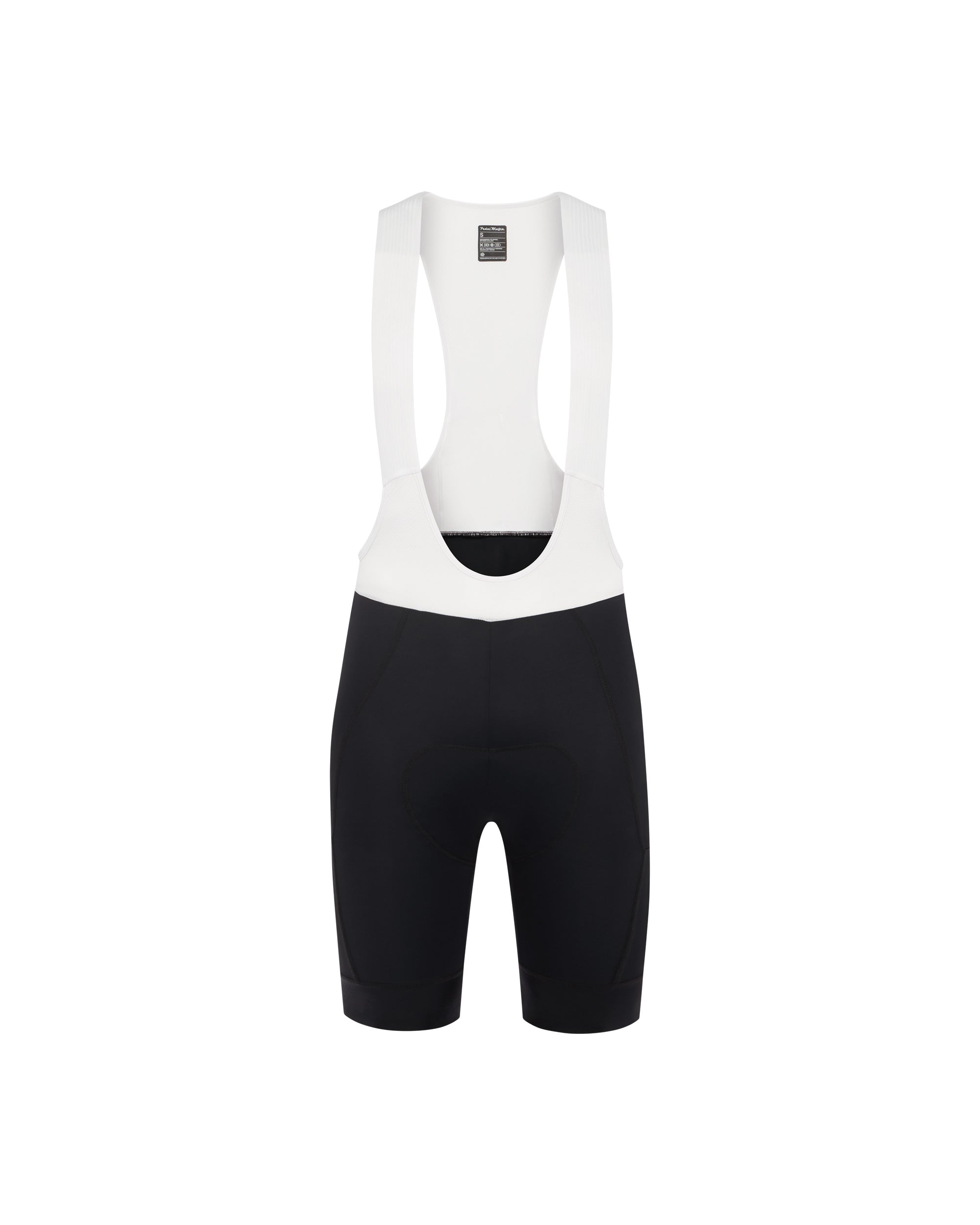 Men's Core Cargo Bib - Black/White | Pedal Mafia