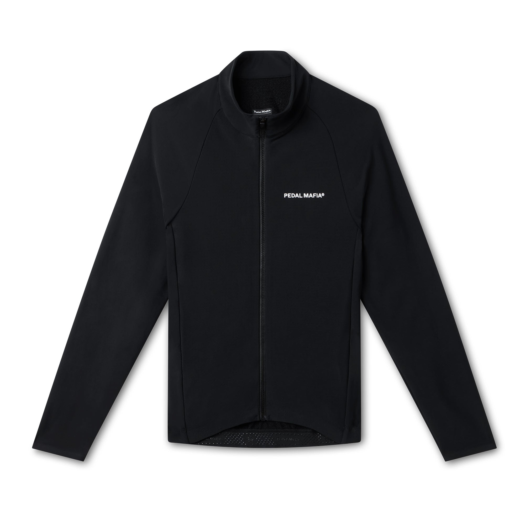 Men's Pro Mid Weight Jersey Black Pedal Mafia