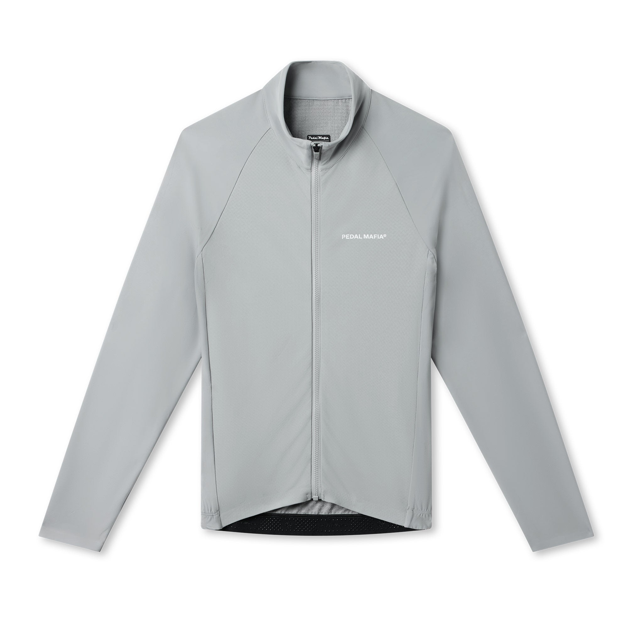 Men's Pro Midweight Thermal Jersey Grey Pedal Mafia