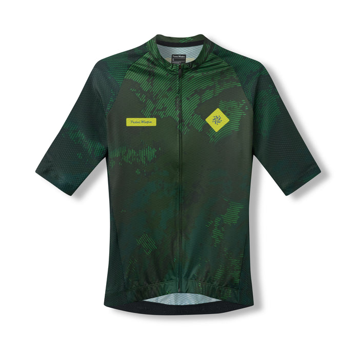 Men's Core Jersey - Static Dark Green