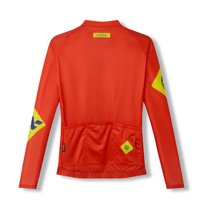 Men's Core Long Sleeve Jersey - VIS Red