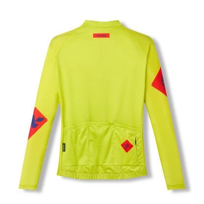 Men's Core Long Sleeve Jersey - VIS Yellow