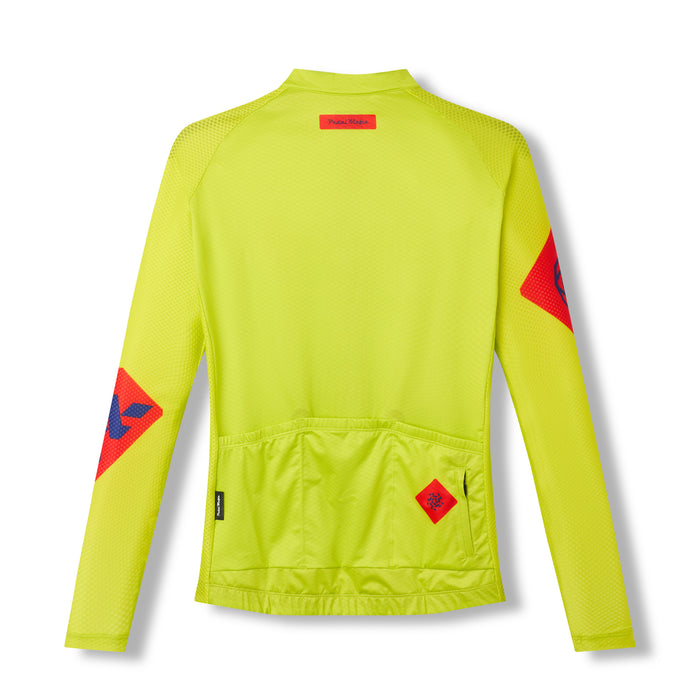Men's Core Long Sleeve Jersey - VIS Yellow