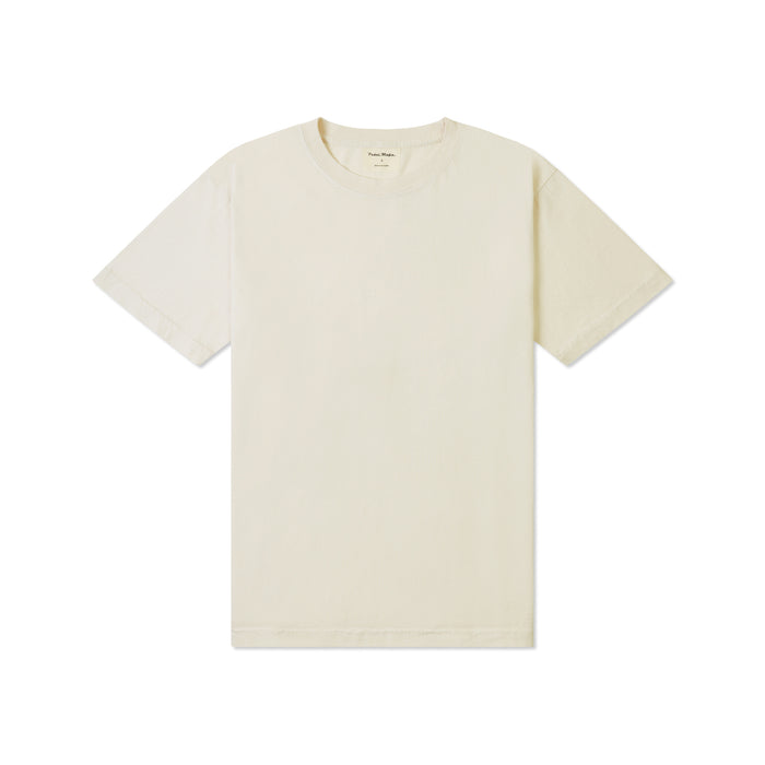 Core Staple Tee - Plain Cream