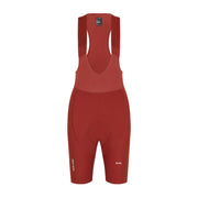 Women's Pro Bib - Deep Terracotta