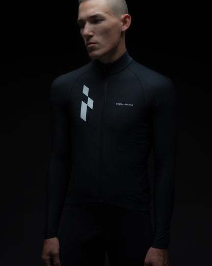 Men's Pro Midweight Thermal Jersey - Black