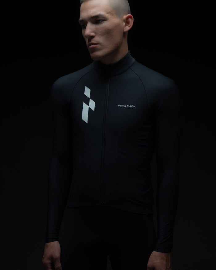 Men's Pro Midweight Thermal Jersey - Black