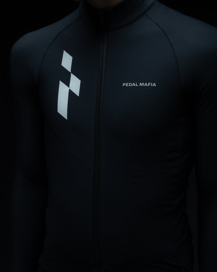 Men's Pro Midweight Thermal Jersey - Black