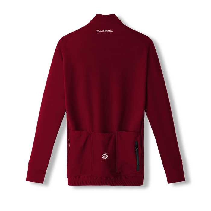 Men's Core Thermal Jacket - Rot Wine