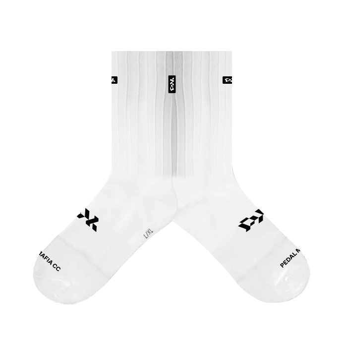 Pro Race Aero Sock - White