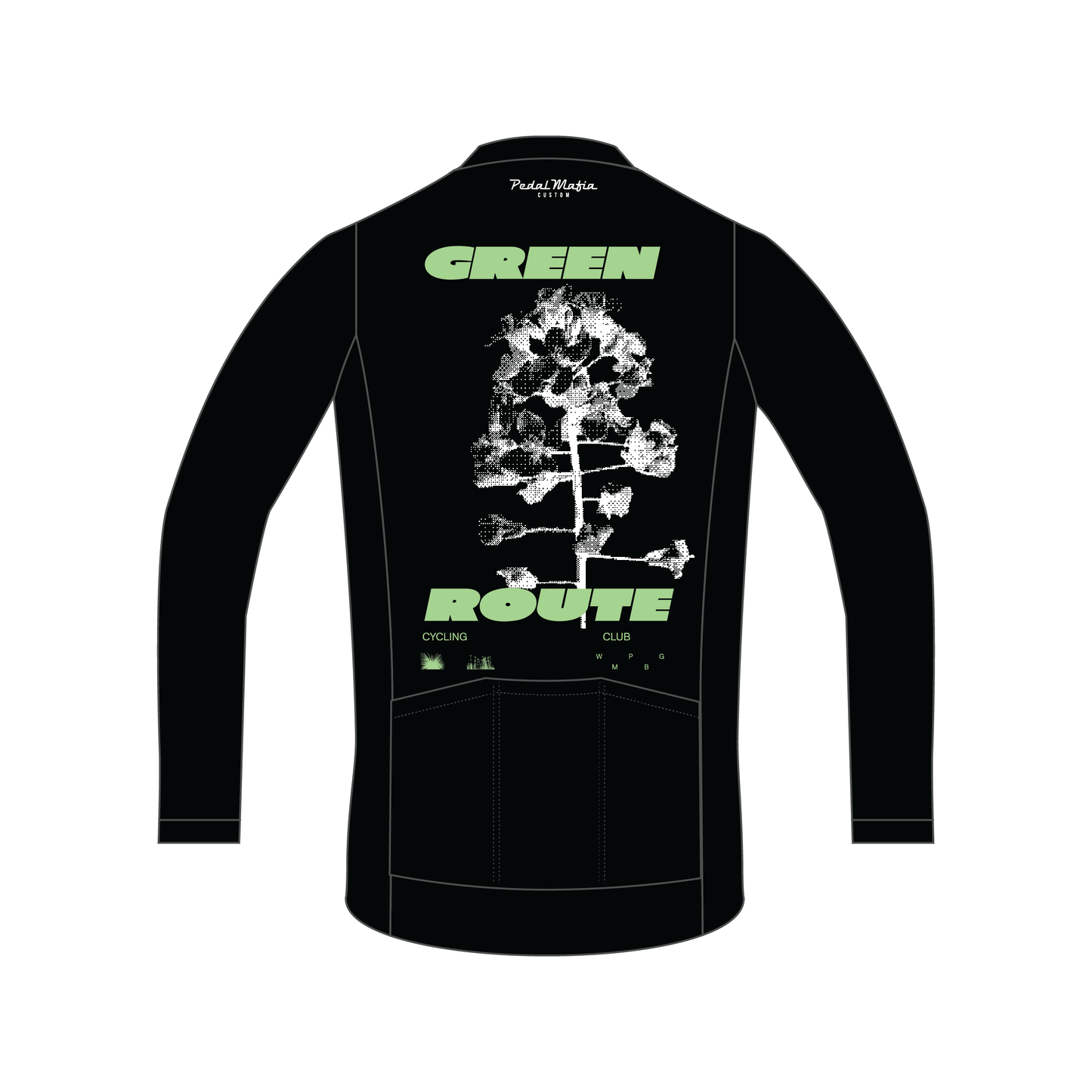 Custom Thermal Jacket - Green Route