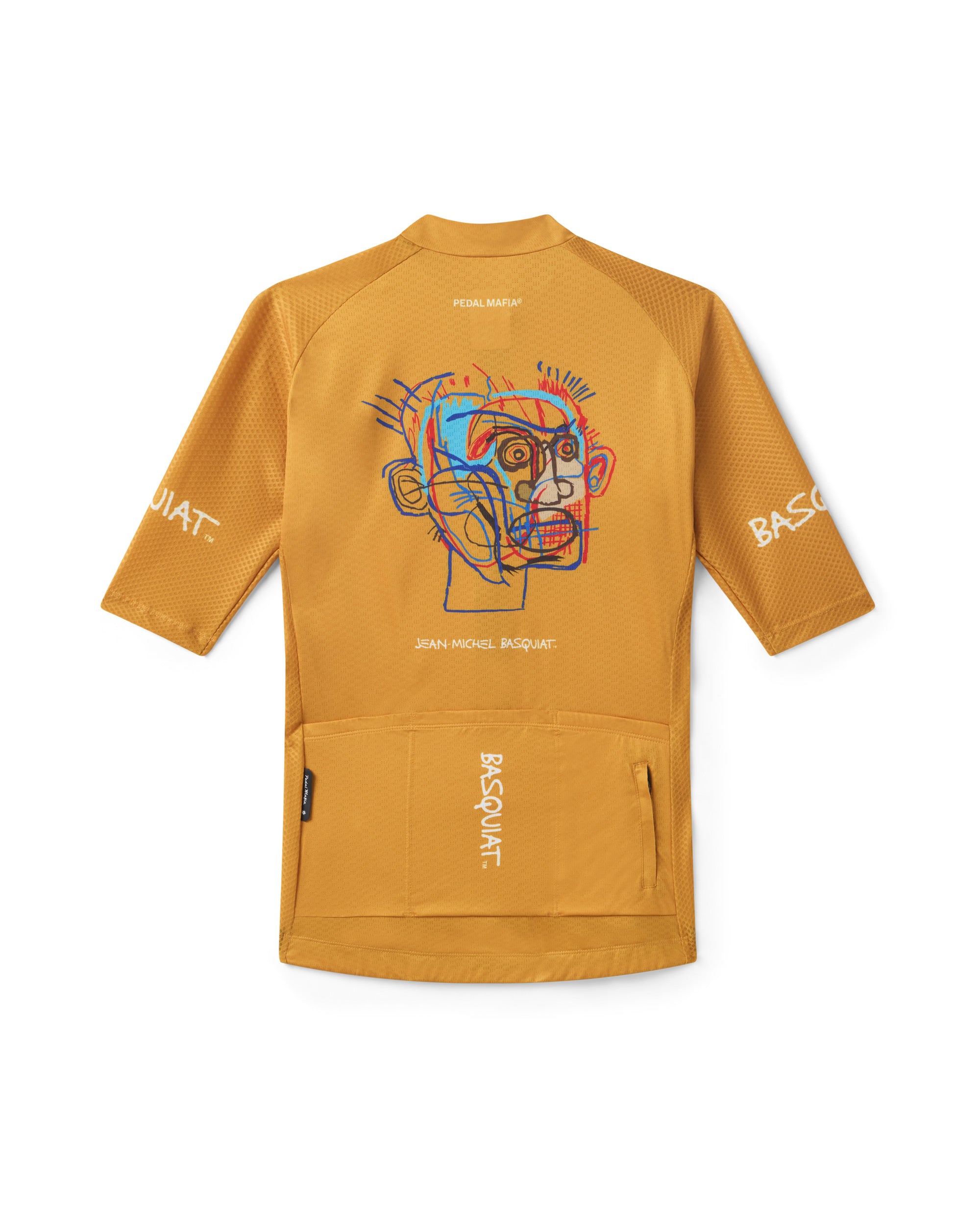Women's Core Jersey - Jean-Michel Basquiat Gold | Pedal Mafia