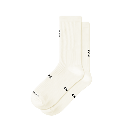 Flight Sock - Race Off White