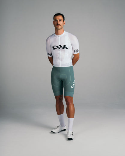 Camiseta Core para hombre - Blanco Negro