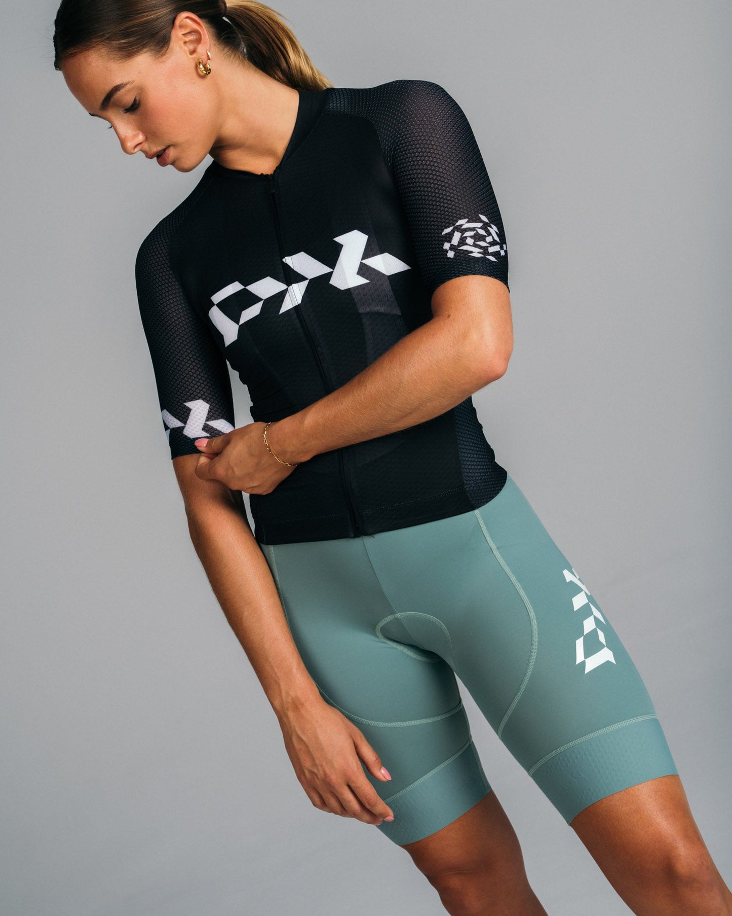 Maillot Core para mujer - Negro Blanco