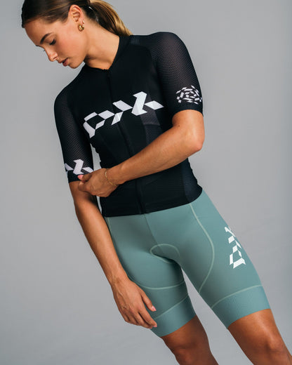 Women's Core Jersey - Black White (24)