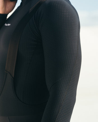 Capa base con capucha Core para hombre - Negro