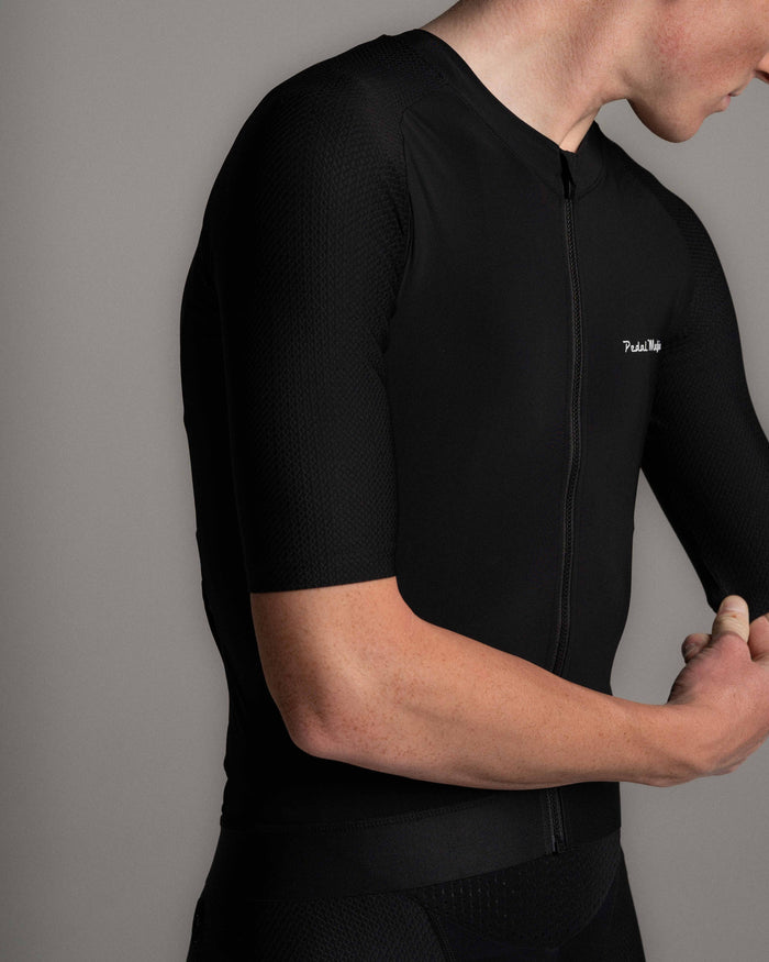 Men's Pro Delta Jersey Short Sleeve - Black