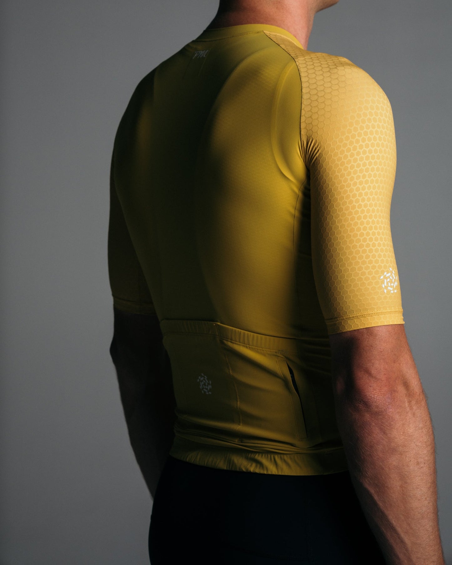 Camiseta profesional para hombre - Mostaza