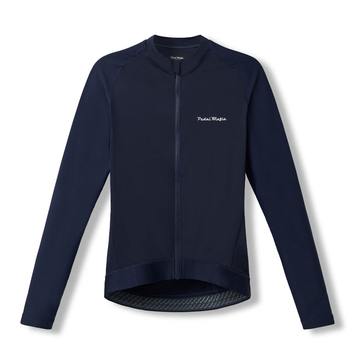 Camiseta de manga larga Pro Delta para hombre - Azul marino
