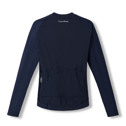 Camiseta de manga larga Pro Delta para hombre - Azul marino