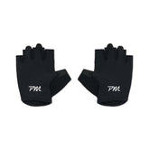 Guante de dedos cortos PM - Negro / Blanco