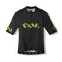 Camiseta Core para hombre - Carbon Black Lime