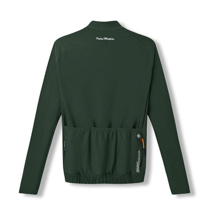 Men's Pro Midweight Thermal Jersey - PM Olive