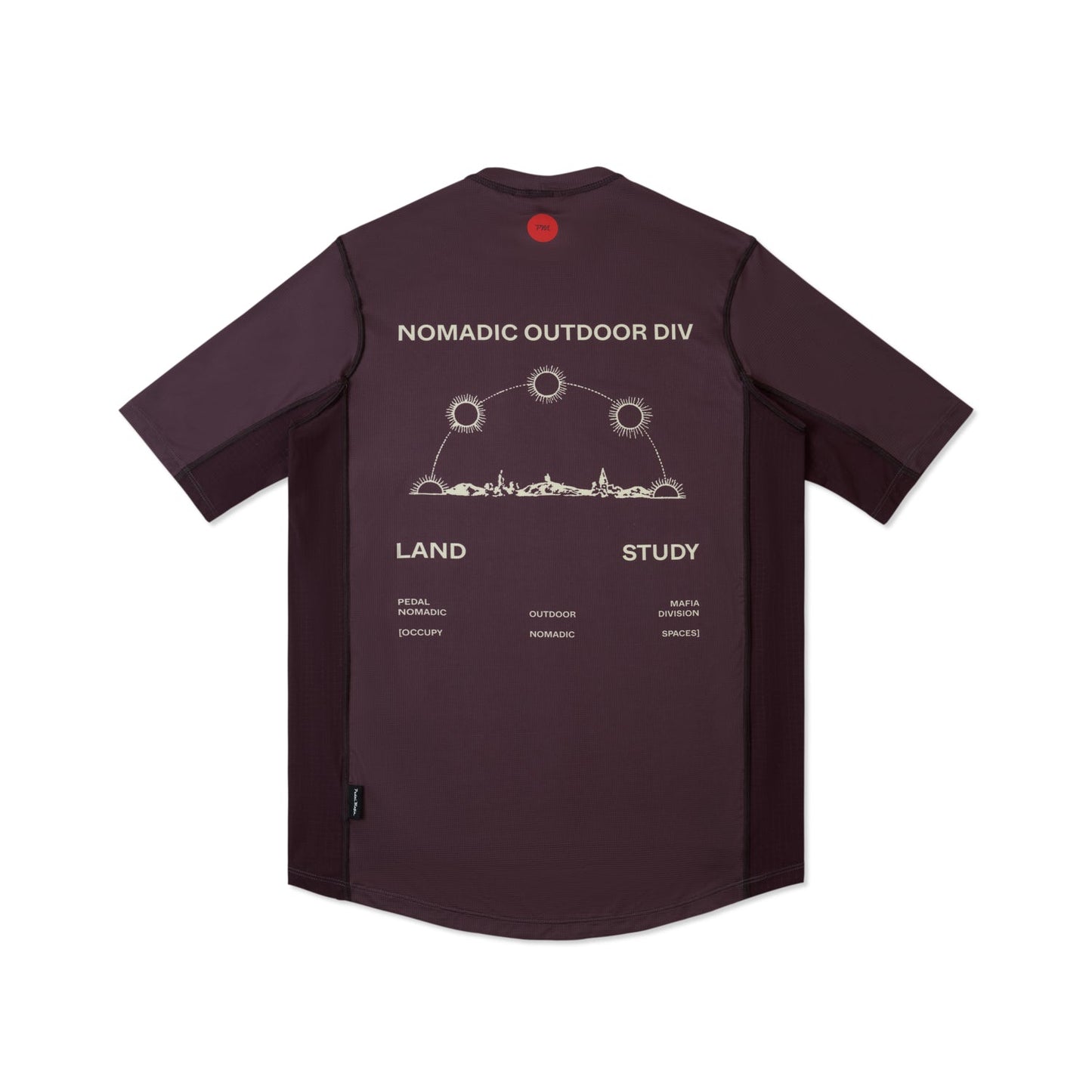 Camiseta de manga corta Nomadic Tech - Violet Pale Lemon
