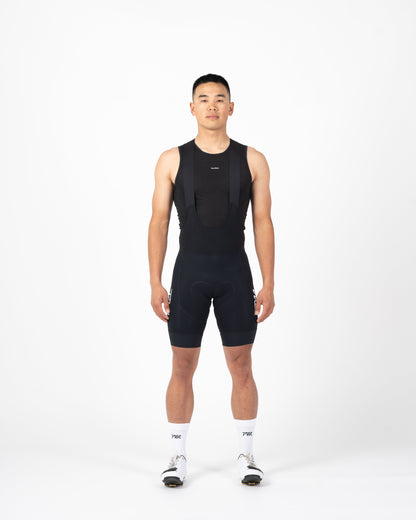 Babero profesional para hombre - Negro Blanco