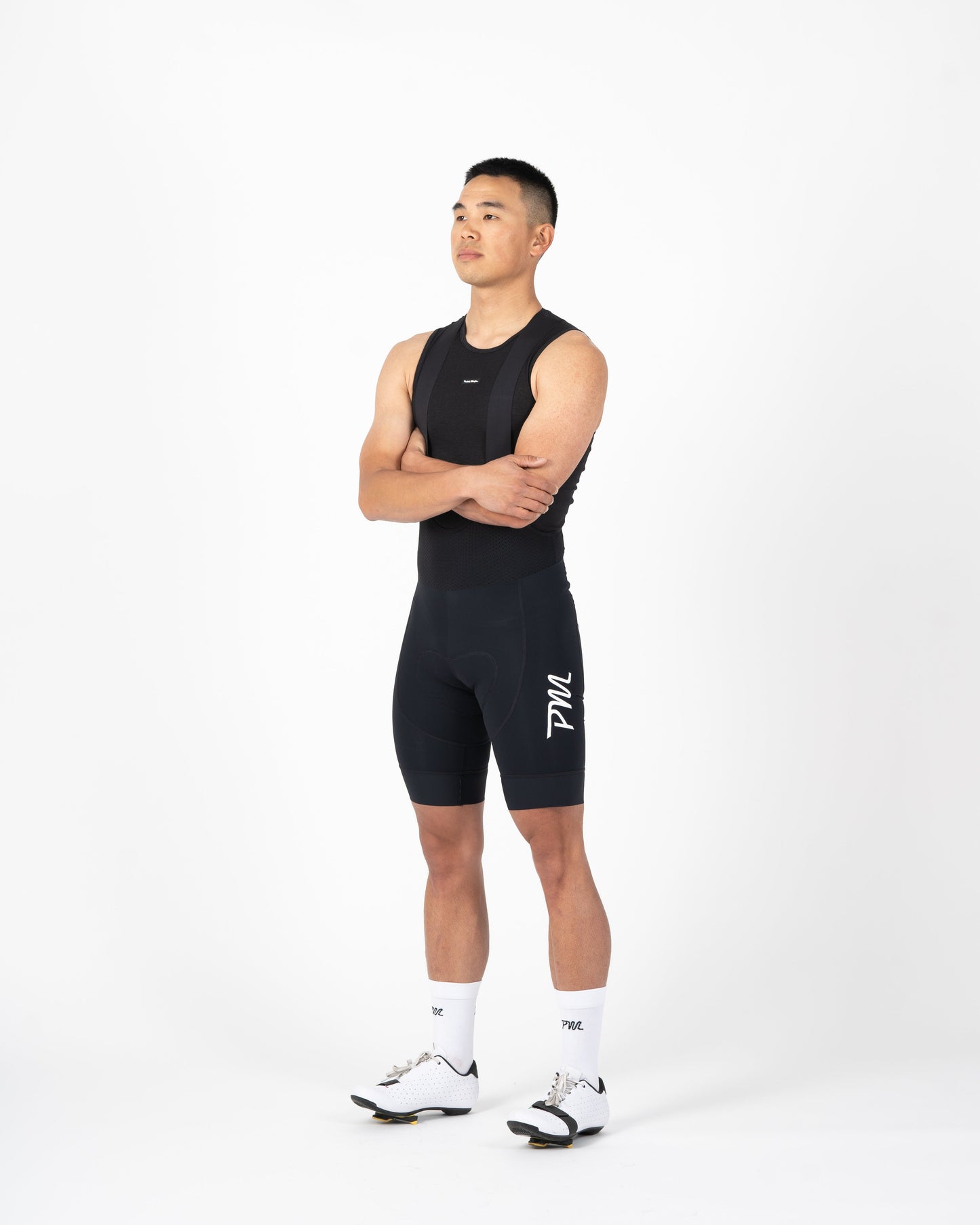 Men's Pro Bib - Black White