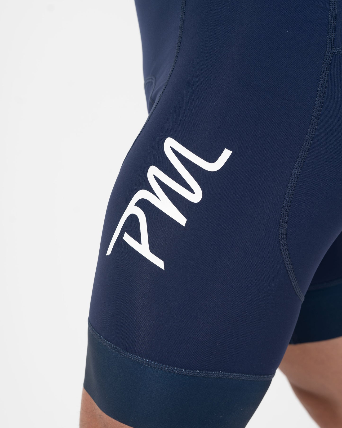 Babero profesional para hombre - Azul marino Blanco