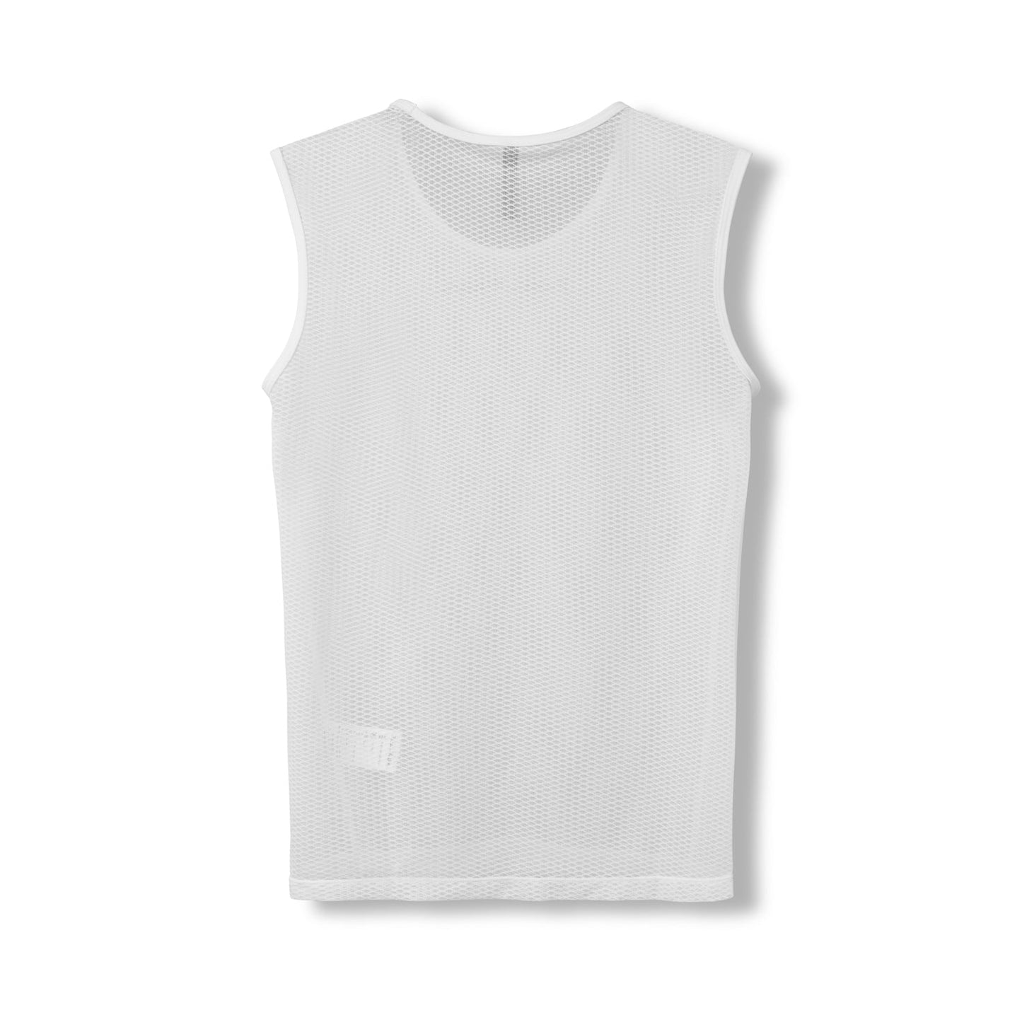 Capa base para hombre - Blanco sin mangas