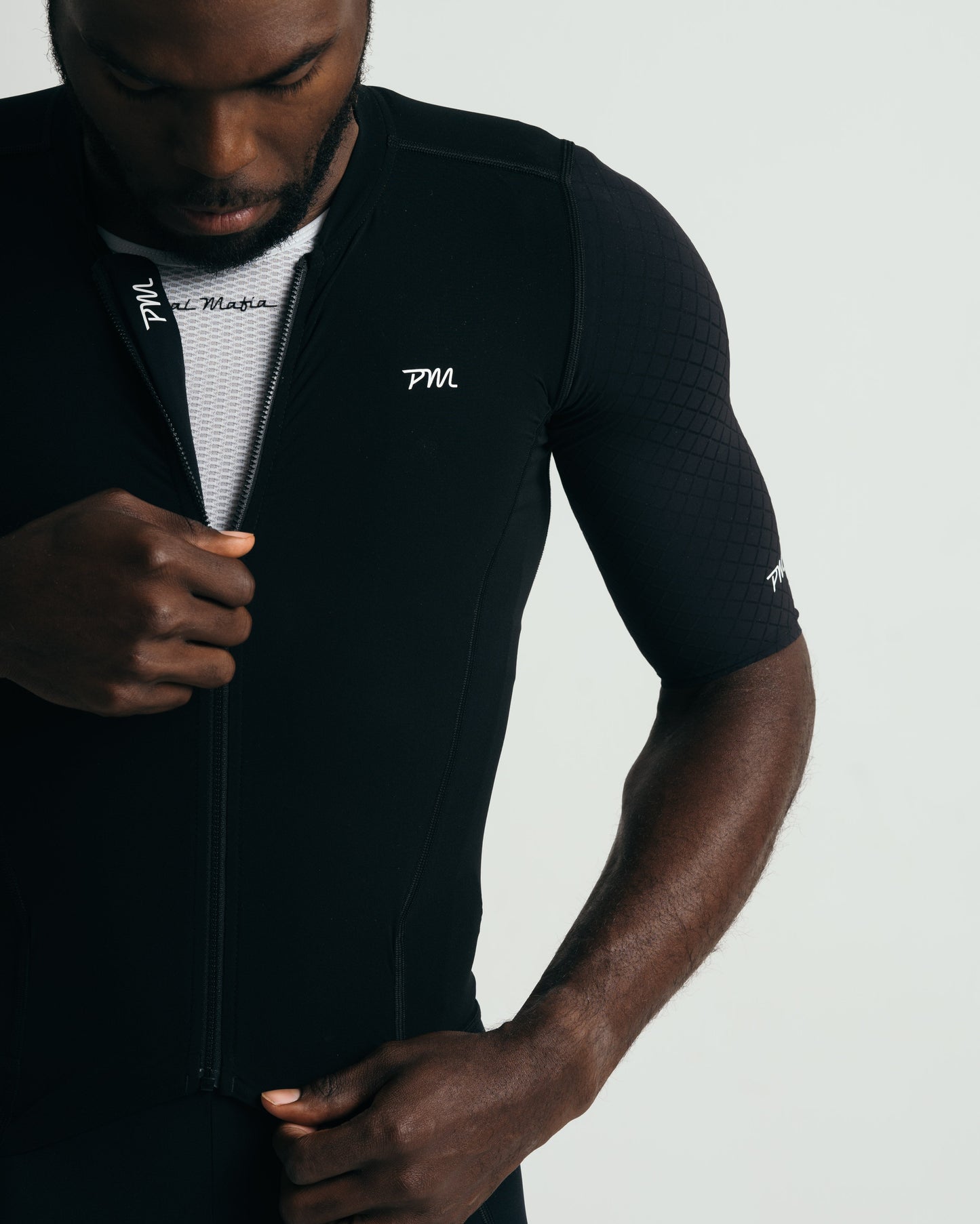 Traje de carrera profesional para hombre - Negro