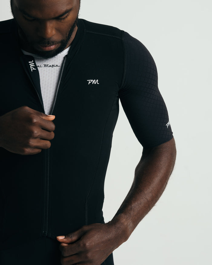 Traje de carrera profesional para hombre - Negro