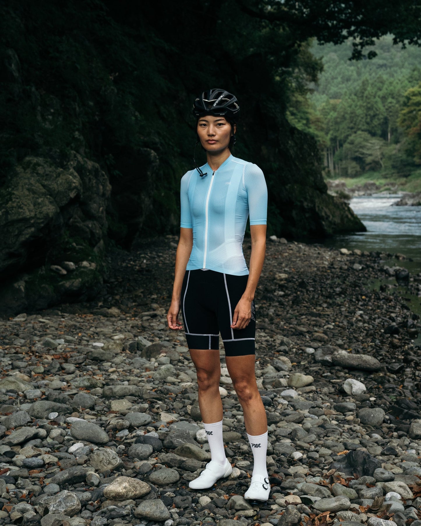 Camiseta Pro Vapor para mujer - Azul cielo