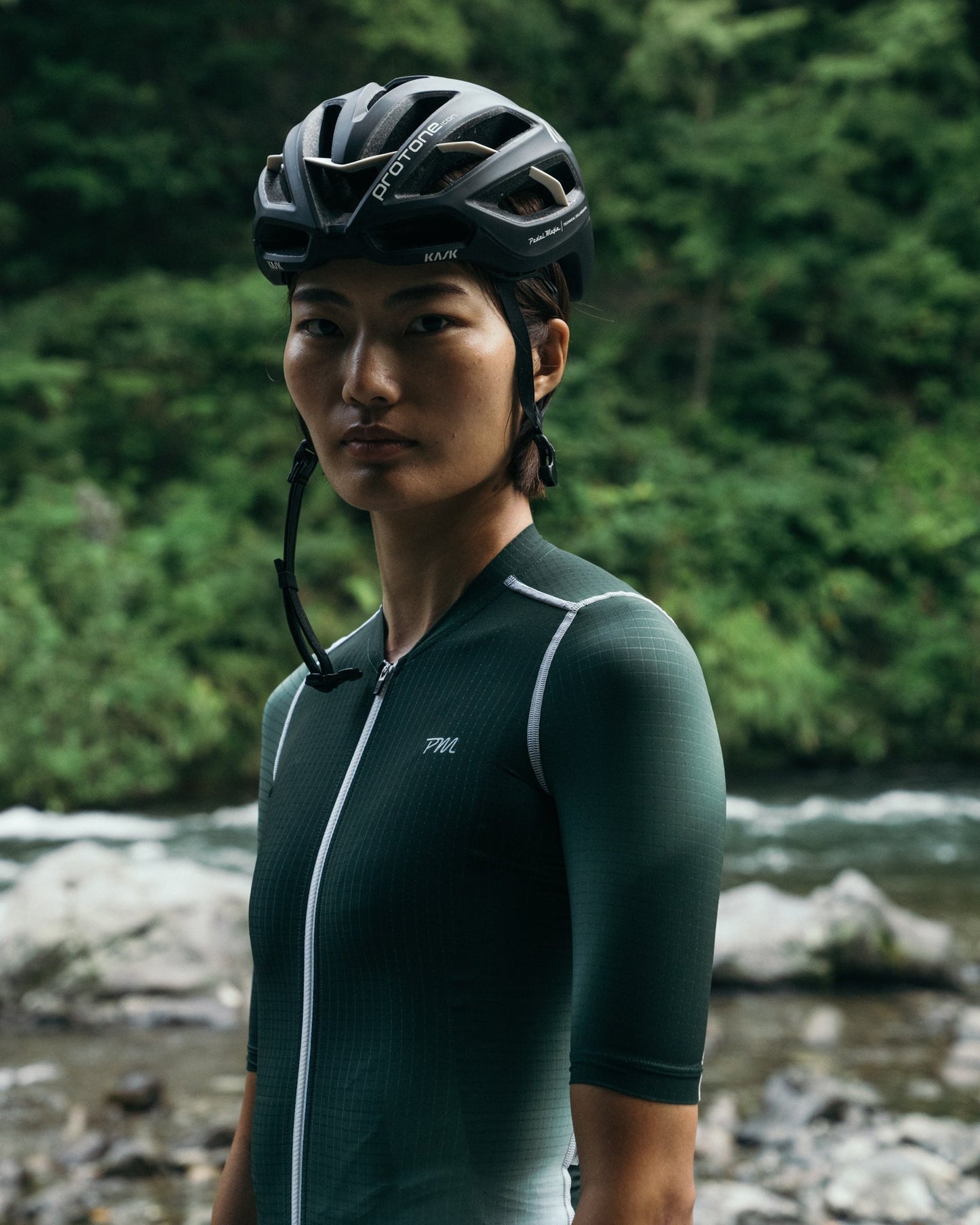 Camiseta Pro Vapor para mujer - Musgo
