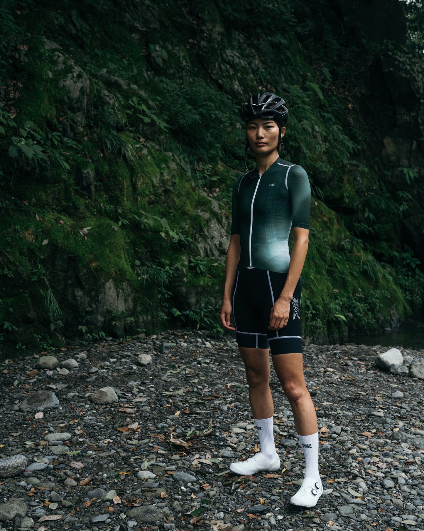 Camiseta Pro Vapor para mujer - Musgo