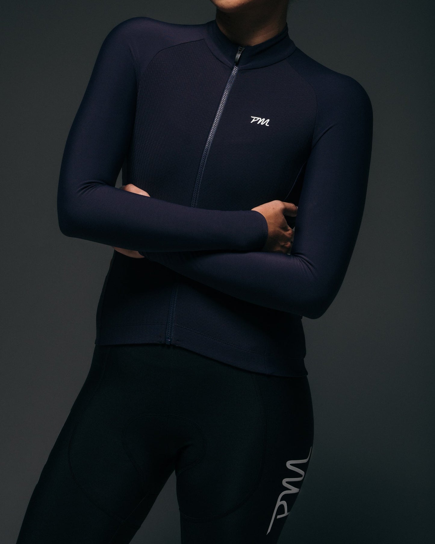 Women's Pro Midweight Thermal Jersey - PM Indigo