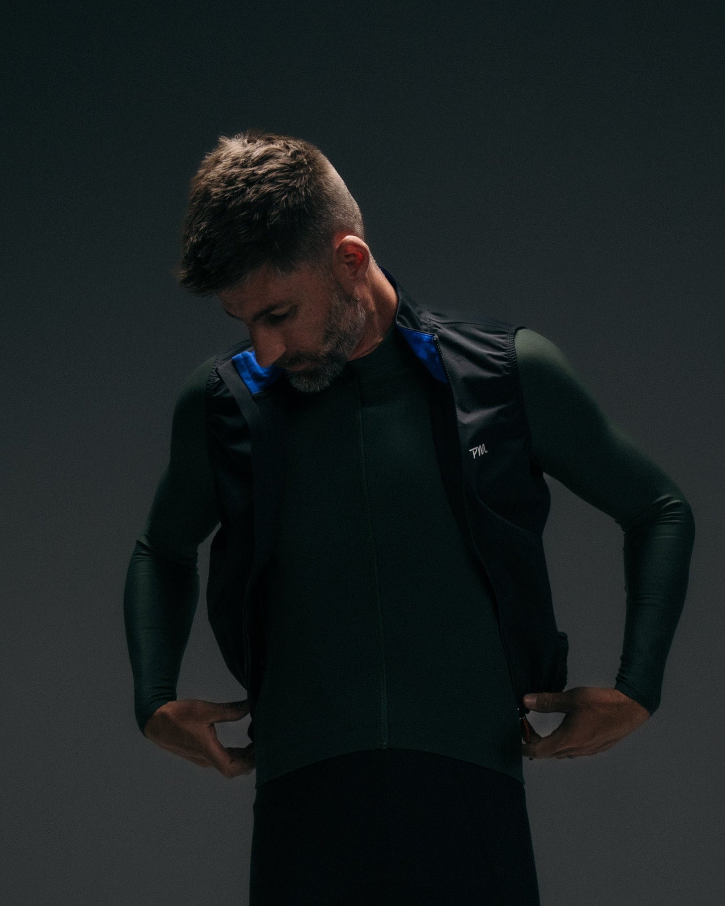 Men's Pro Heavy Rain Vest - Black