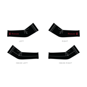 Custom Arm Warmer - Krimson Racing Black