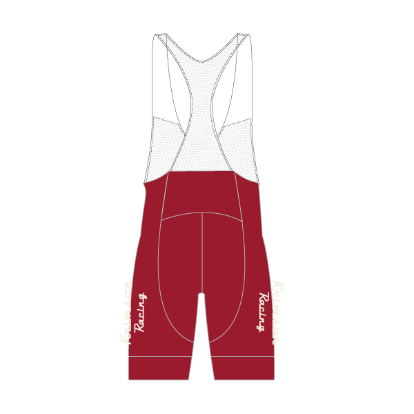 Custom Core Bib - Krimson Racing Crimson