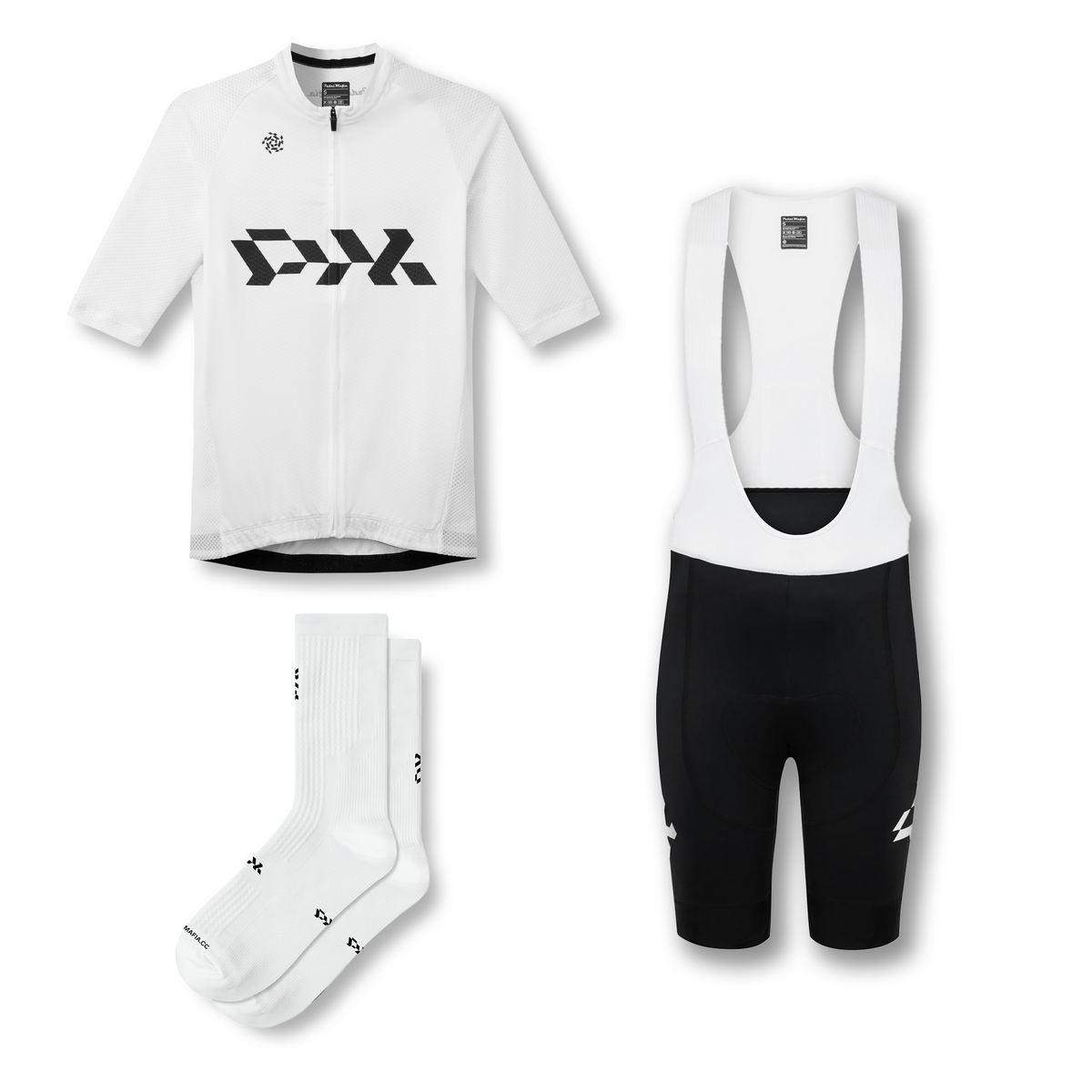 Men's Core Essentials Cycling Bundle - White